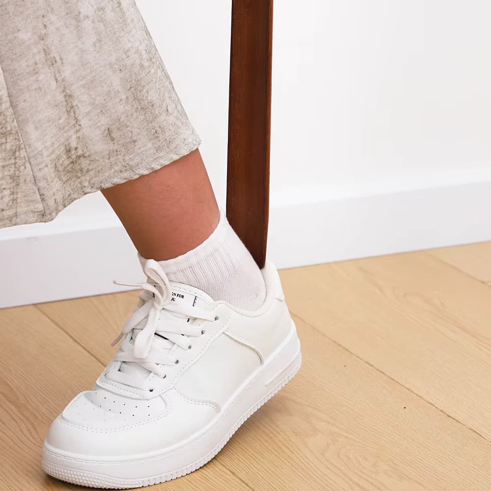 Łyżka do butów z drewna bukowego premium